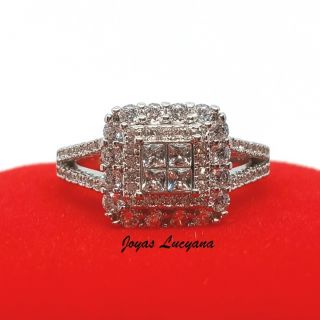 Anillo de Compromiso Bañado en Plata 925. JOYAS LUCYANA