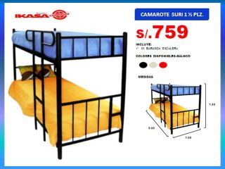 PACK CAMAROTE  SURI 1.5 PLZ- NEGRO