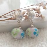 Aretes Hojas Pastel - Manifester La Vie