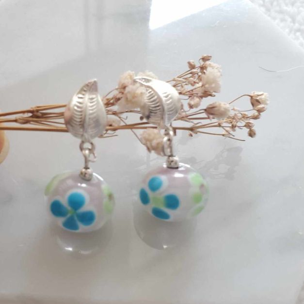 Aretes Hojas Pastel - Manifester La Vie