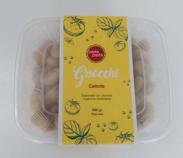 Gnocchi orgánico de camote x 500 gr