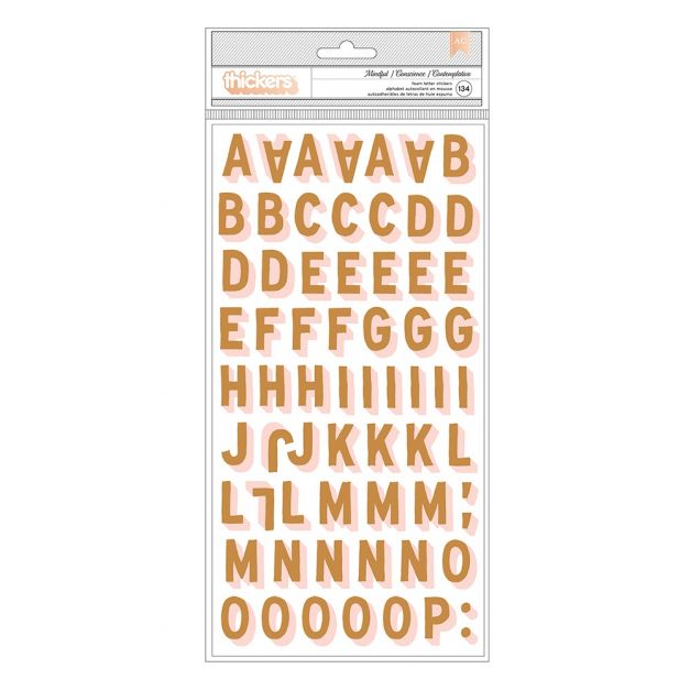 AC - PB Colección Peaceful Heart Thickers alfabeto