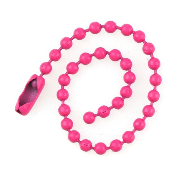 SBP - Cadena de bolitas rosa chicle 12u