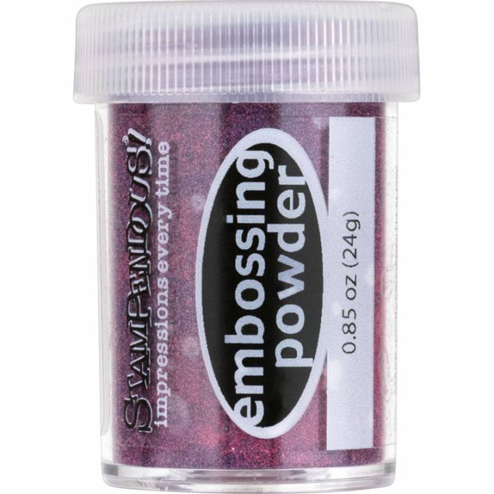 SP -  Polvo de Embossing - FLORAL PLUM DK