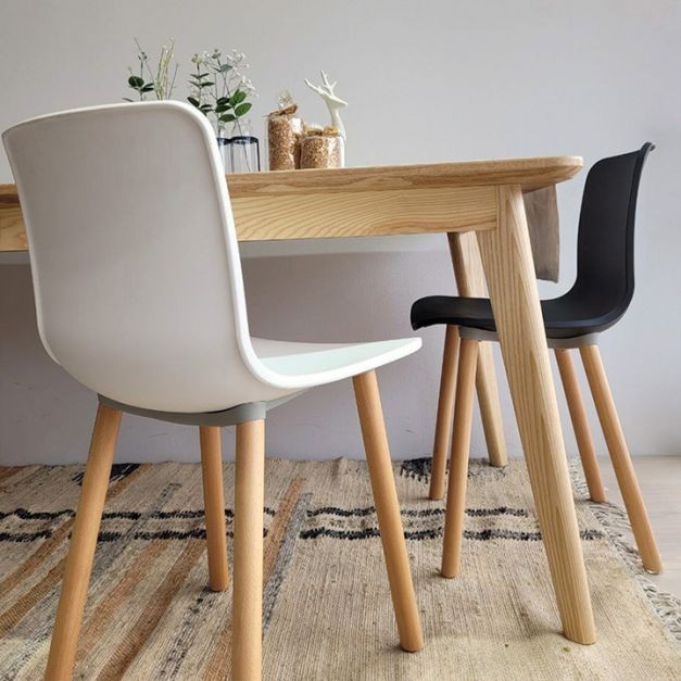 Set 1 Mesa Perfa + 6 Sillas Kathrina Negras