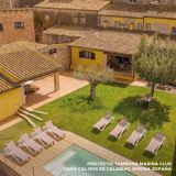 Tumbona Marina Club Blanco/Beige