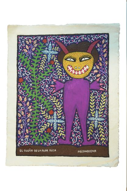 El dueño de la flor roja