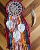 Sandra Crochet Hoja Macramé