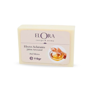 Jabón Efecto Aclarante - CON ÁCIDO KÓJICO, MICROPERLAS EXFOLIANTE DE ARROZ & VITAMINA C