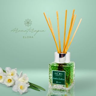 Difusor de Varillas: Jardín Exótico - FRAGANCIA FLORAL AFRUTADO