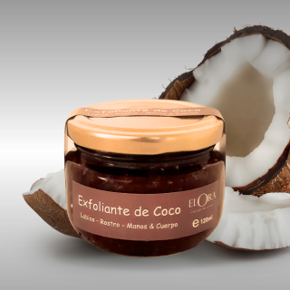 Exfoliante Natural de Coco - LABIOS, ROSTRO, MANOS & CUERPO