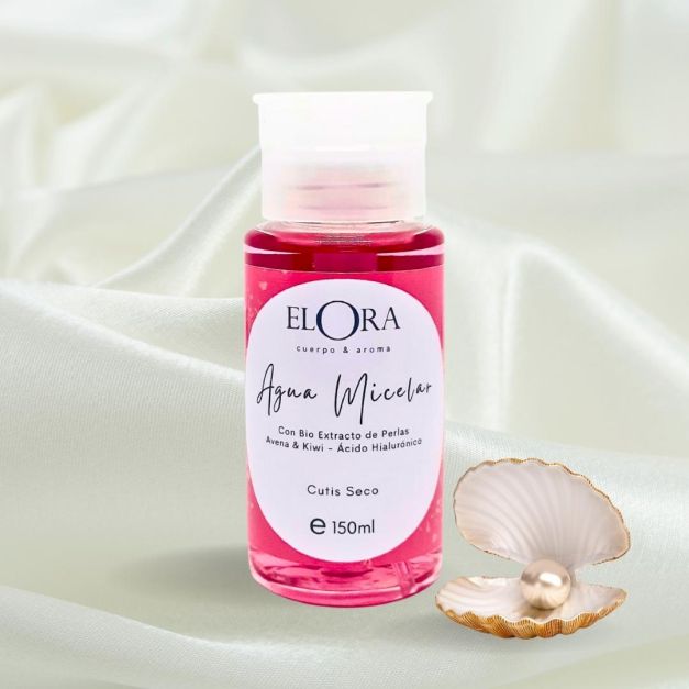 Agua Micelar CUTIS SECO - CON BIO EXTRACTO DE PERLAS, AVENA & KIWI