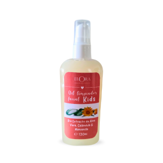 Gel Limpiador Facial Kids - CON ALOE VERA, CALÉNDULA Y MANZANILLA