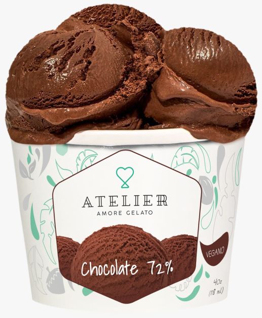 HELADO DE CHOCOLATE VEGANO 118ML - ATELIER