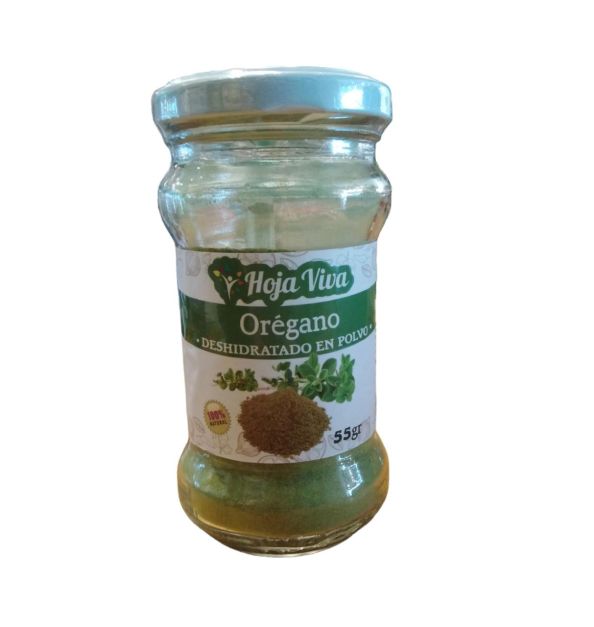 ORÉGANO DESHIDRATADO 55GR - HOJA VIVA