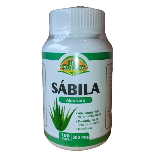 SÁBILA (ALOE VERA) 100CAP - BIO AURORA