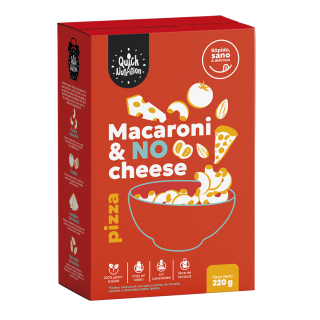 MACARONI & NO CHEESE PIZZA 220GR - QUICK NUTRITION