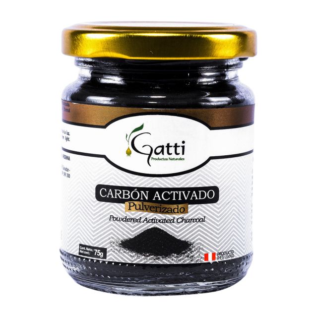 CARBÓN ACTIVADO 75GR - GATTI