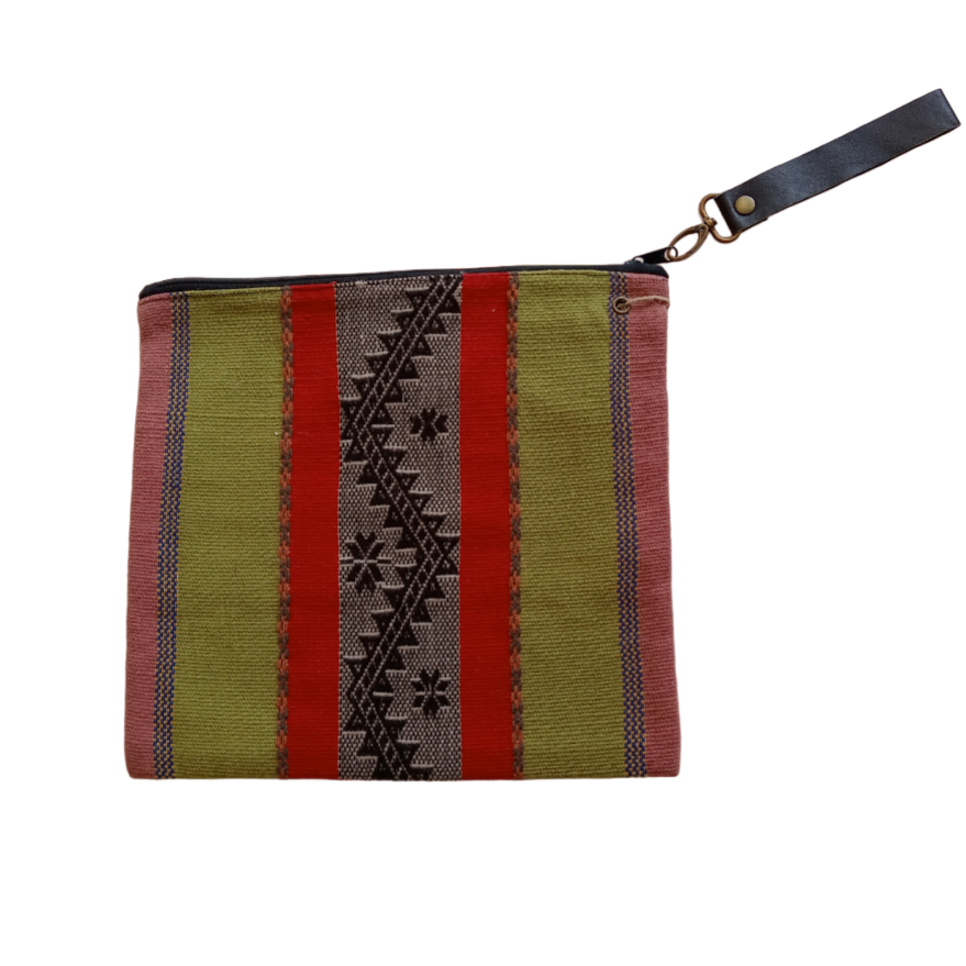 Bolso de mano con diseño de serpiente