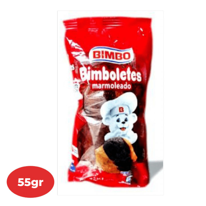 Keke Bimbolete Marmoleado BIMBO Paquete 2 un.