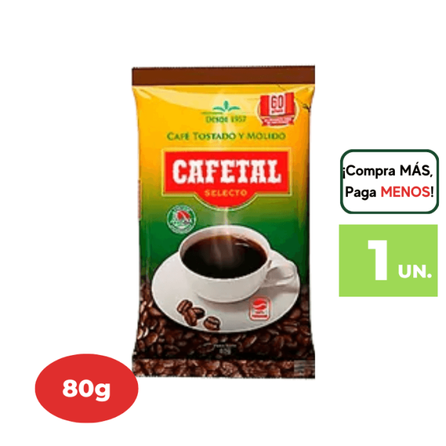 Café CAFÉTAL Selecto 80gr