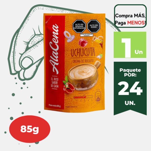 CREMA DE ROCOTO ALACENA UCHUCUTA DOYPACK 85G