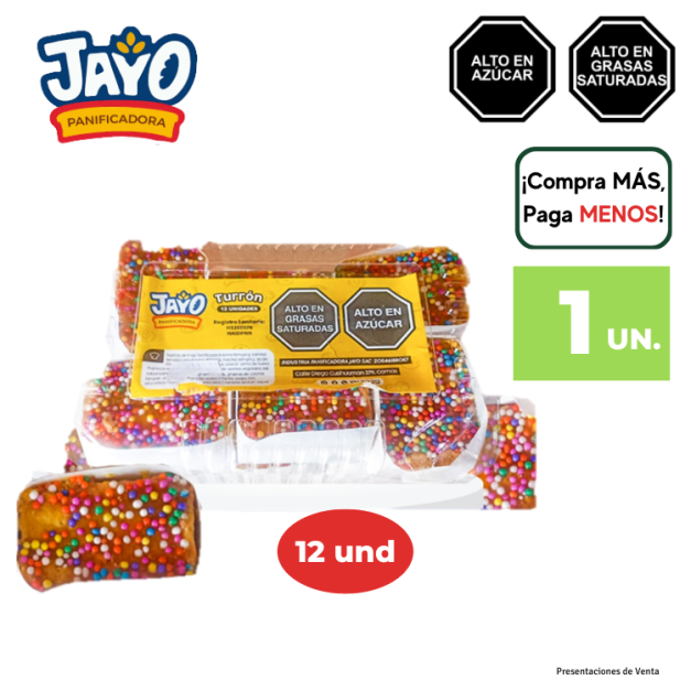 Turrón JAYO x 1und