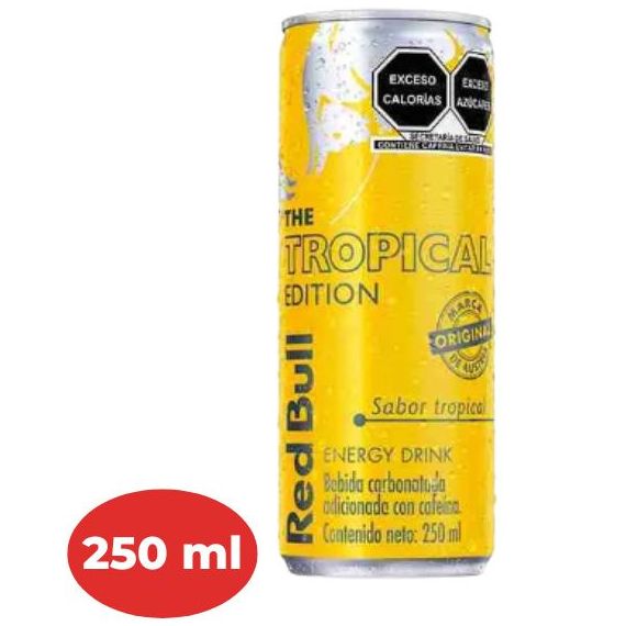 Bebida Energizante RED BULL Tropical Lata 250ml