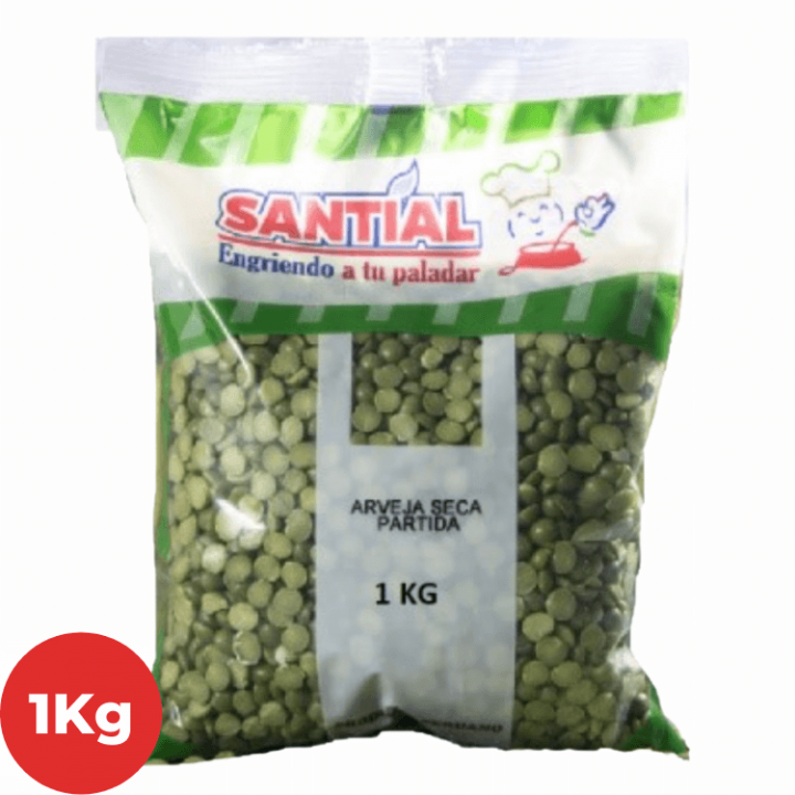 Arveja Partida SANTIAL Bolsa 1Kg.
