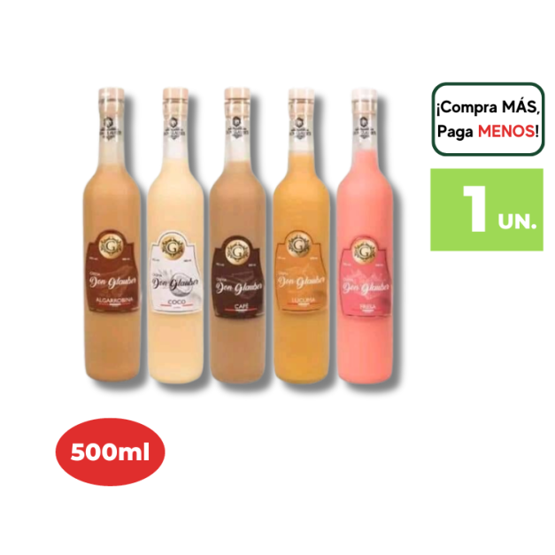 Crema DON GLAUBER sabores 500ml
