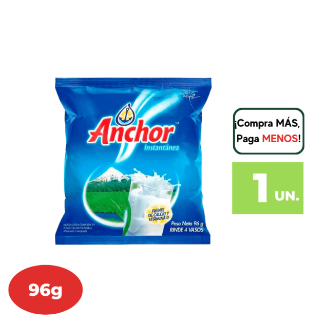 Mezcla Láctea en Polvo ANCHOR Bolsa 96g