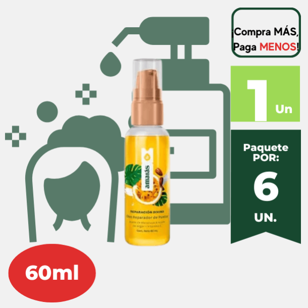 Oleo Reparador de Puntas AMARAS 60ml