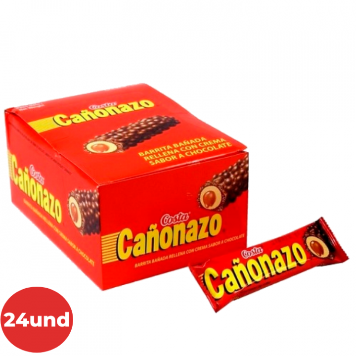 Chocolate Cañonazo COSTA Caja 24 und.