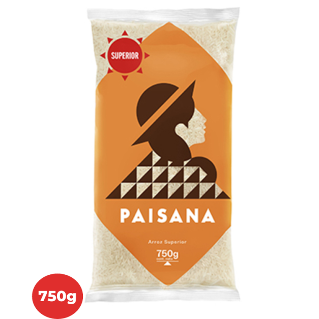 Arroz Superior PAISANA Bolsa 750g.