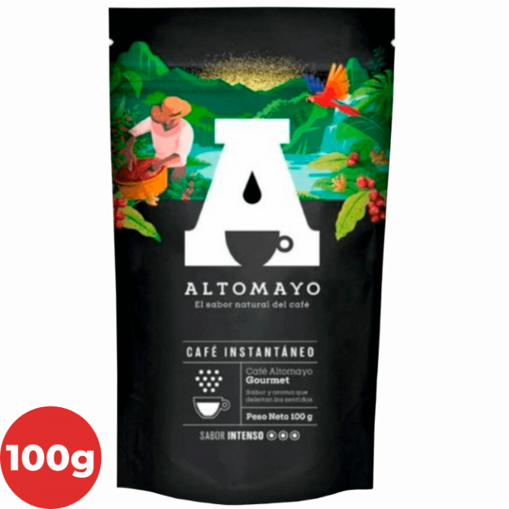 Café Instantáneo ALTOMAYO Gourmet Bolsa 100g.