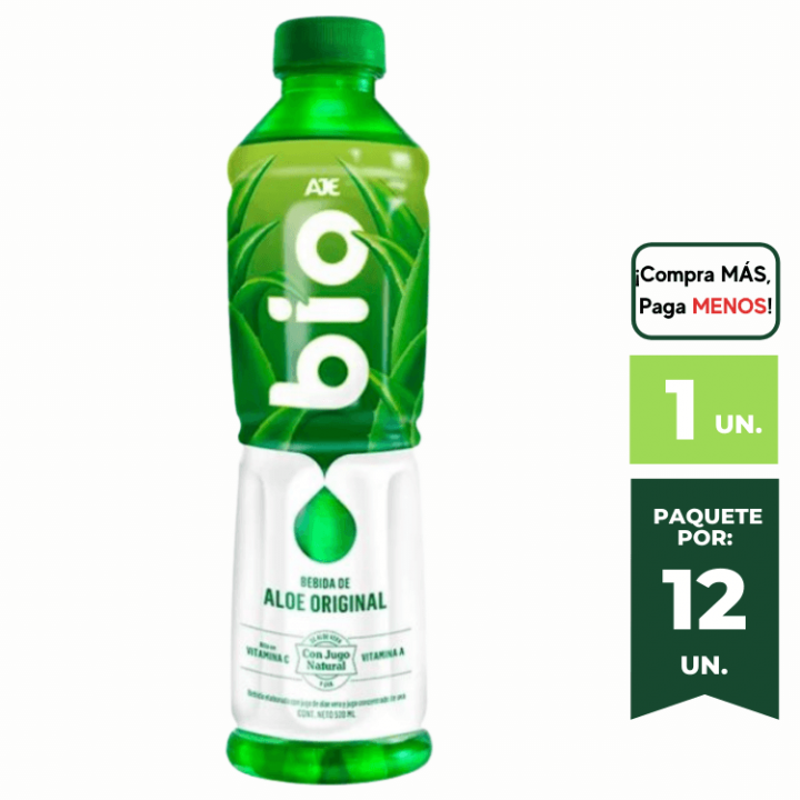 Bebida de Aloe BIO Botella 500ml