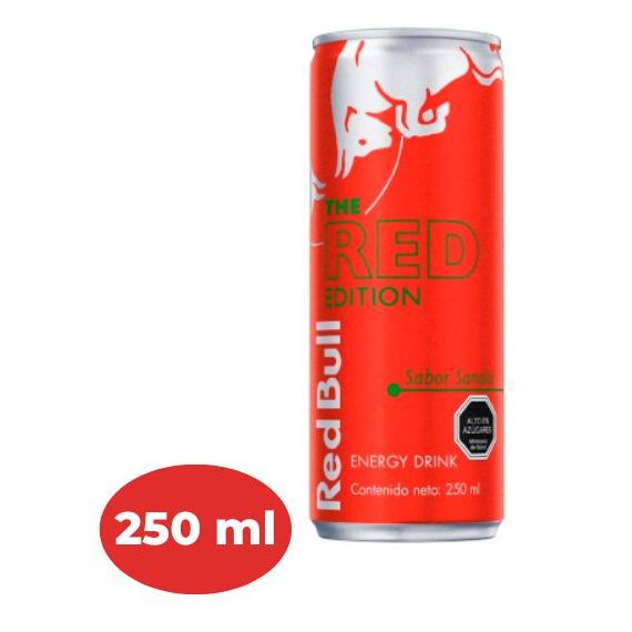 Bebida Energizante RED BULL Sabor Sandia Lata 250ml