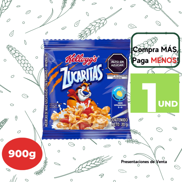 Cereal ZUCARITAS Bolsa 20g