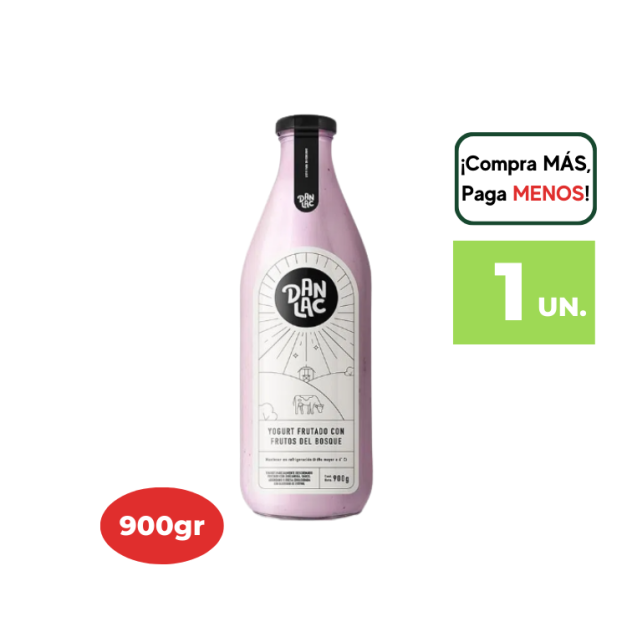 Yogurt Bebible DANLAC con Frutos del Bosque 900gr