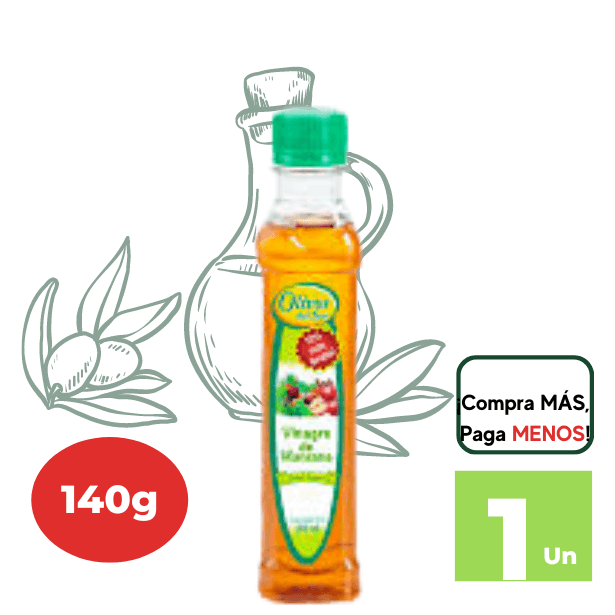 Vinagre de Manzana OLIVOS DEL SUR Botella 200ml