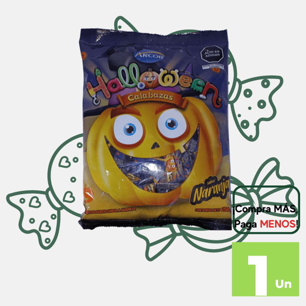 Caramelo HALLOWEEN Calabazas