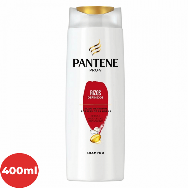 Shampoo PANTENE Rizos Definidos Frasco 400ml.