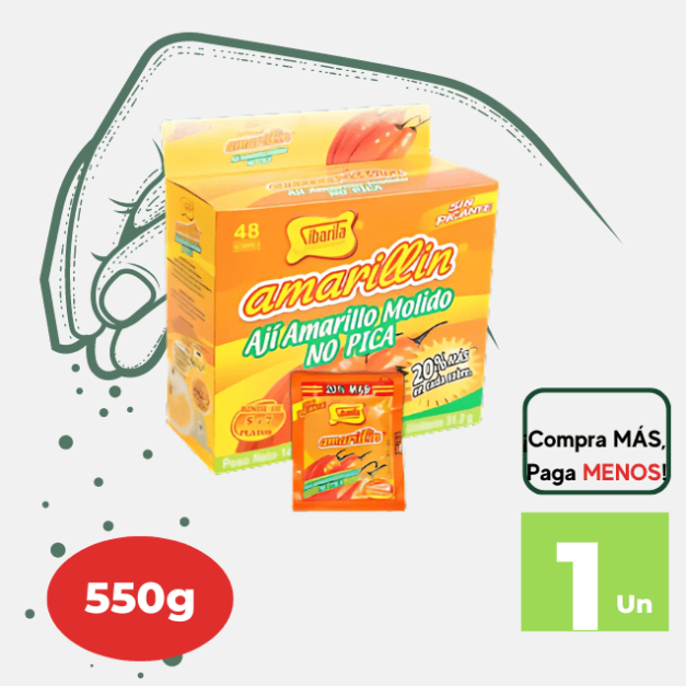 AMARILLIN SIBARITA SOBRE X 31.2GR