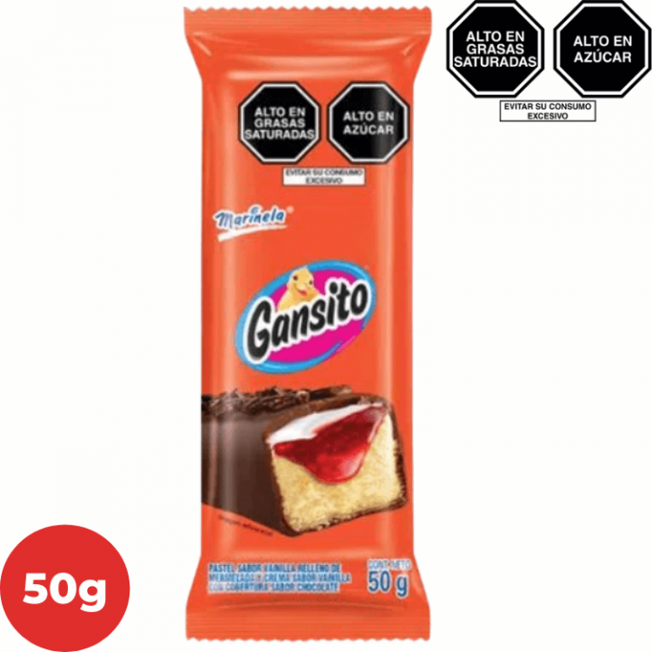 Pastelito Gansito MARINELA Bolsa 50g.
