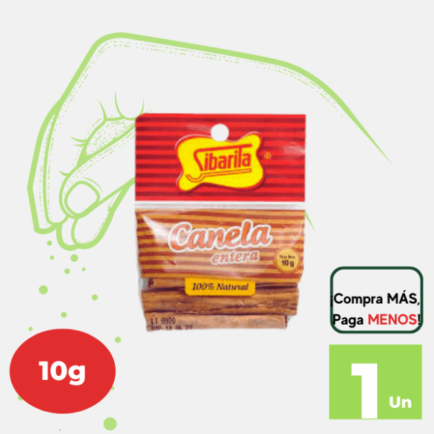 Canela Entera SIBARITA Sobre 10g