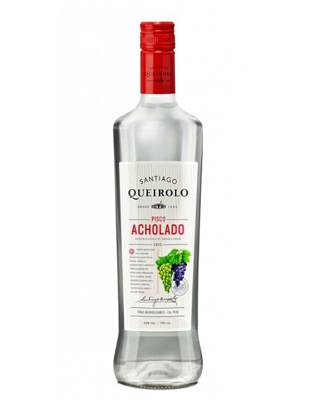 Pisco SANTIAGO QUEIROLO Acholado Botella 750ml