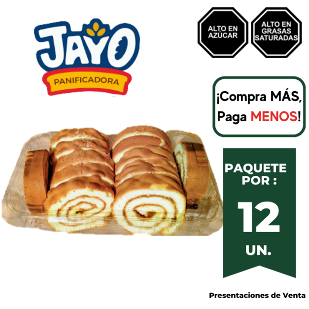 Pionono JAYO Paquete x 12und.
