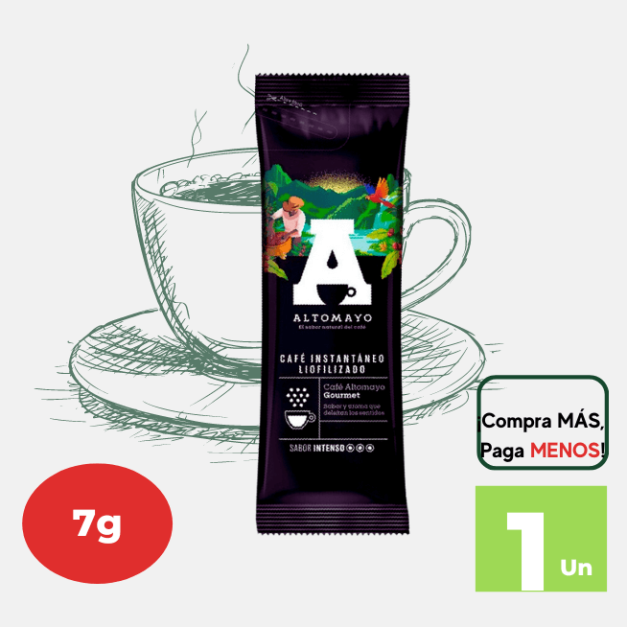 Café Instantáneo ALTOMAYO Gourmet Sobre 7gr