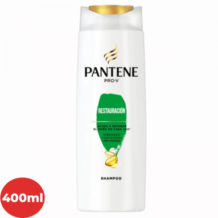 Shampoo PANTENE Restauración Frasco 400ml.