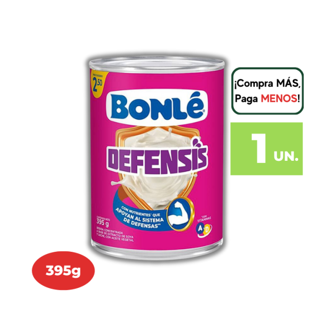 MEZCLA LÁCTEA BONLÉ DEFENSIS LATA DE 390 GR.